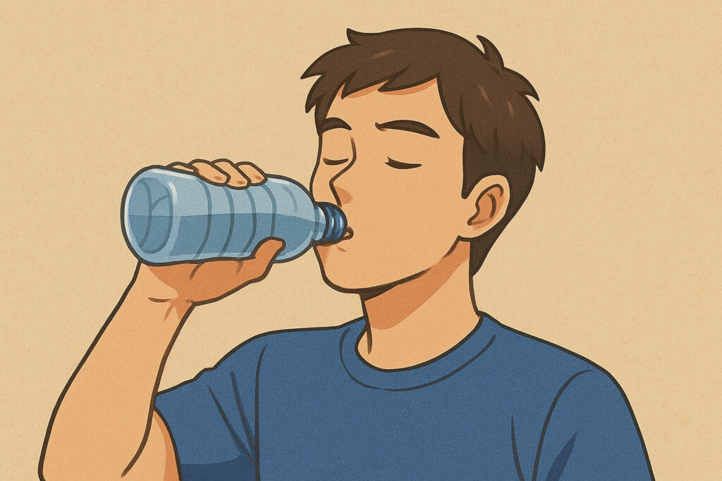 水分補給をこまめに