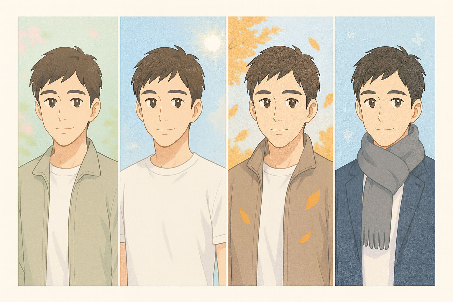 季節別メンズ敏感肌ケア｜洗う・守る・遮るのチューニング