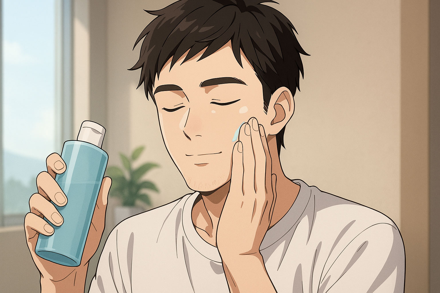 【保湿】化粧水＋乳液でうるおいキープ｜重ね塗りもおすすめ