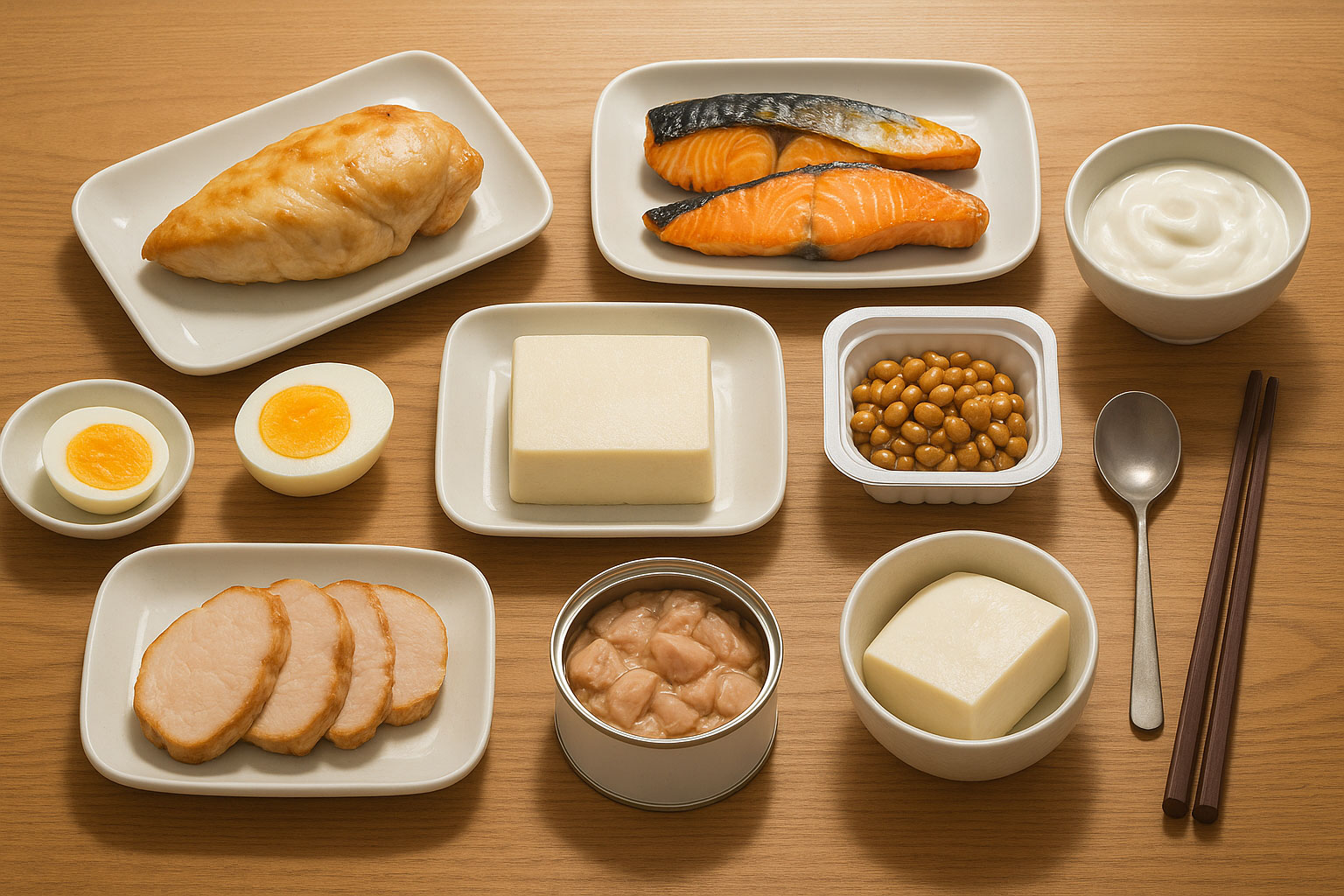 食事で支える：たんぱく質 「1食20g目安」