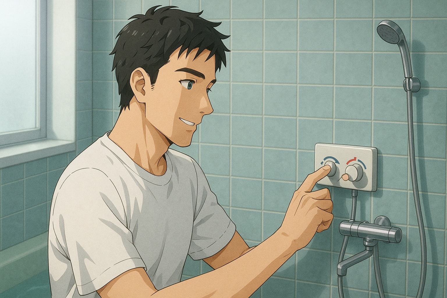 敏感肌に最適なシャワー温度と洗い方